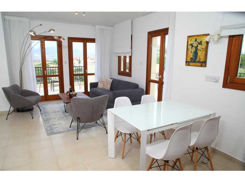 1 bedroom apartment in Aphrodite hills for long term rent 